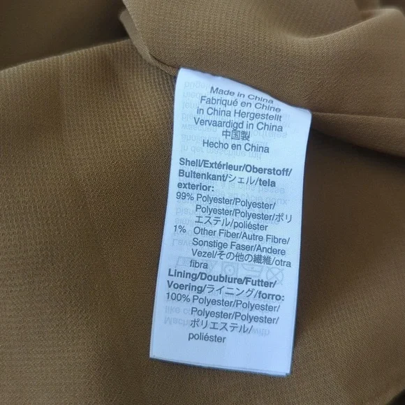 Madewell Yellow Brown Spaghetti Strap Sundress Maxi - Picture 10 of 10